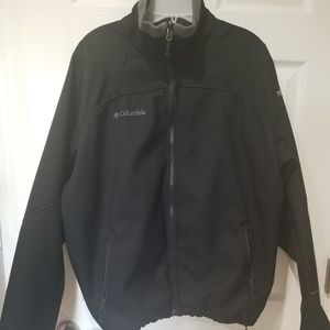 Sale!!!Columbia Softshell Black Jacket Sz L